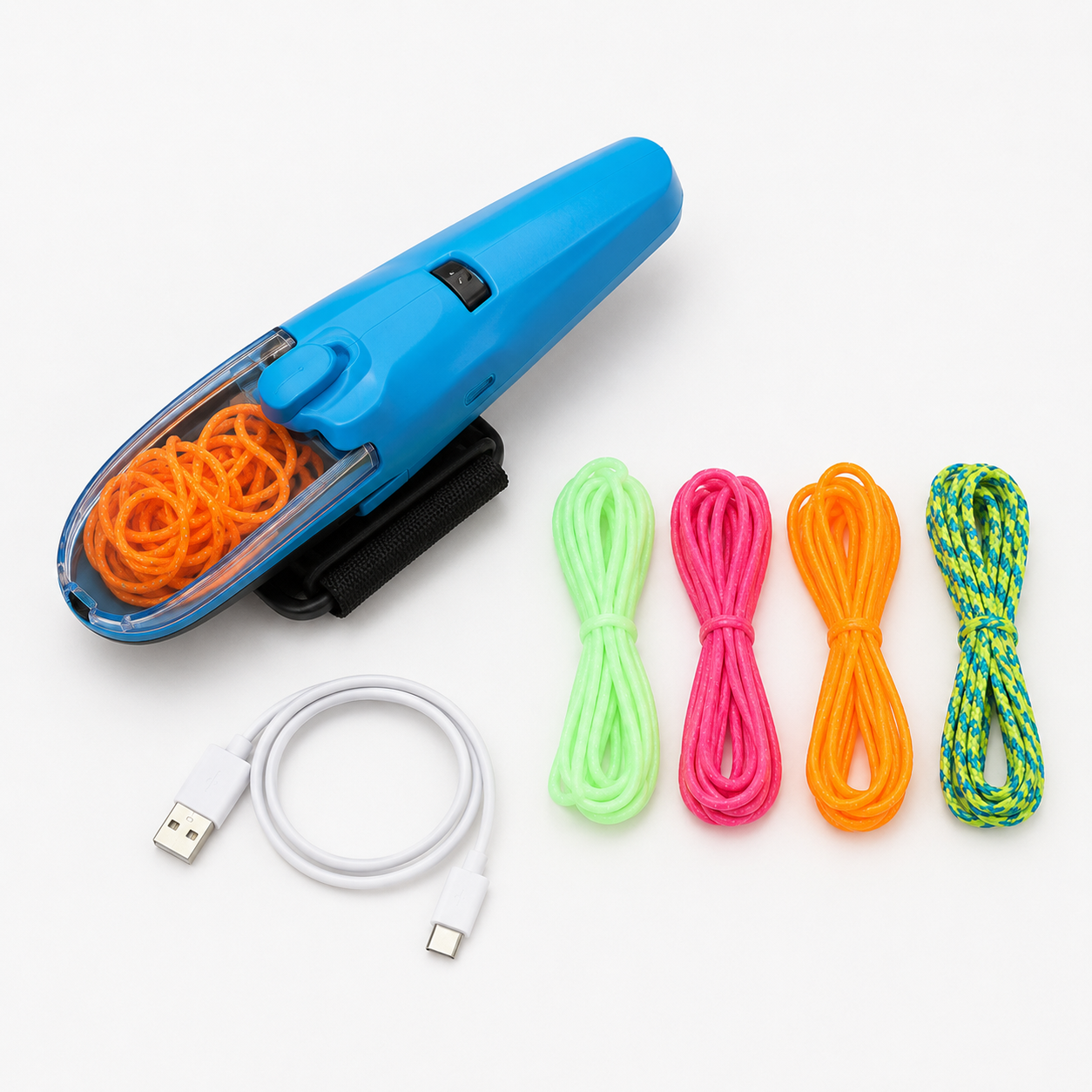 Glow String Launcher Toy – Funlume Rechargeable Web Shooter